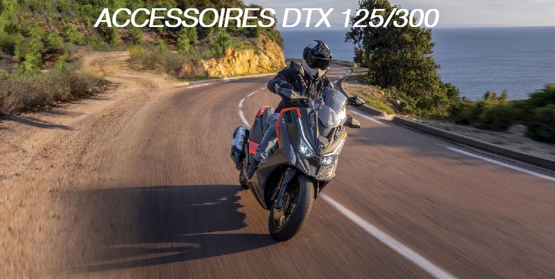 Accessoires DTX 125/350 ACCESSOIRES  DT-X 360 (360cc ET 125cc) origine KYMCO DTX125 DTX360