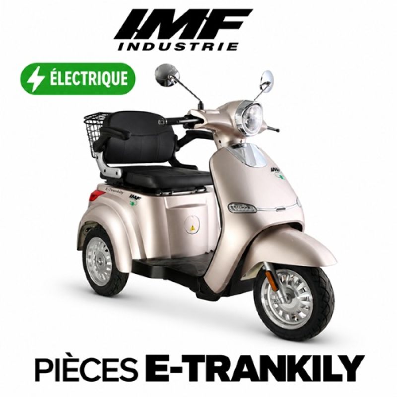 PIECES SCOOTER E-TRANKILY ELECTRIQUE IMF INDUSTRIE
IMF
PIECES E-TRANKILY 3 ROUES ELECTRIQUE PIECES SCOOTER E-TRANKILY ELECTRIQUE IMF INDUSTRIE origine IMF -DISPO