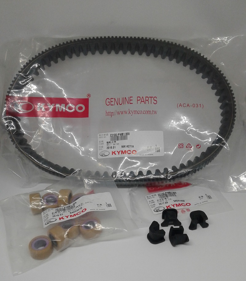 SET ENTRETIEN TRANSMISSION MAXXER/MXU 400 KYMCO  origine kymco -DISPO