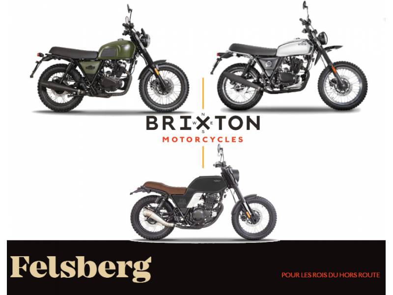 Pièces pour motos FELSBERG BRIXTON Pièces de moto Brixton FELSBERG en ligne origine BRIXTON 