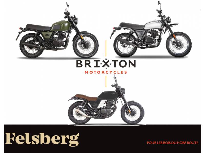 Pièces pour motos FELSBERG BRIXTON Pièces d'origine pour réparer sa moto Brixton FELSBERG origine BRIXTON 