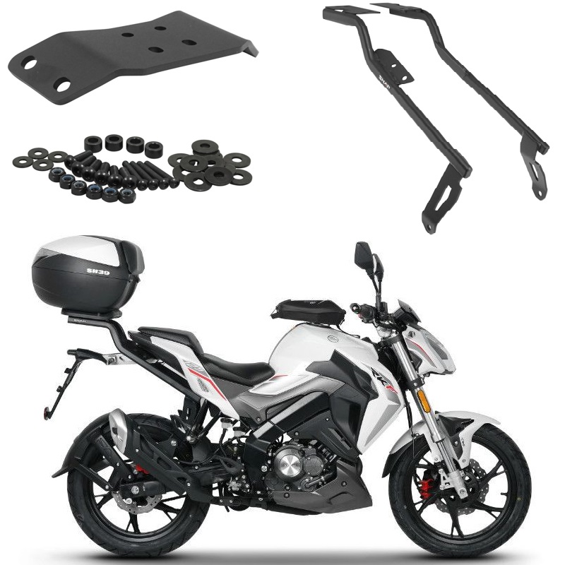 FIXATION TOP CASE SHAD TOP MASTER POUR KEEWAY 125 RKF (A PARTIR DE 2018 ,TYPE K0RK18ST) FIXATION SHAD pour TOP CASE  TOP MASTER POUR KEEWAY 125 RKF (A PARTIR DE 2018 ,TYPE K0RK18ST) origine AZMOTORS -DISPO