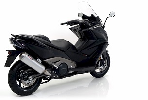 ECHAPPEMENT AK550 IPERSPORT GIANNELI avec SILENCIEUX ALUMINIUM HOMOLOGUE 73828B6K-ECHAPPEMENT AK550 IPERSPORT GIANNELI avec SILENCIEUX ALUMINIUM HOMOLOGUE origine KYMCO 