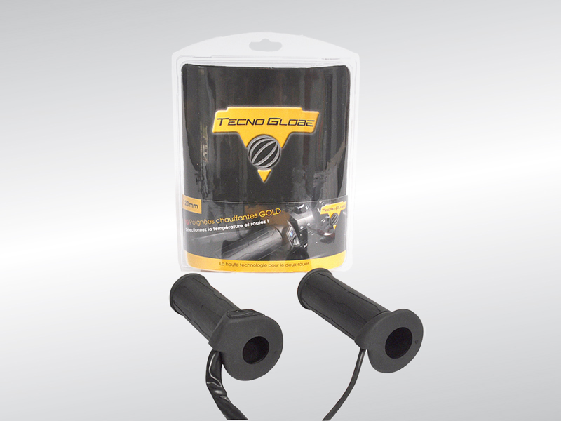 POIGNEES CHAUFFANTE GOLD SCOOTER/MOTO 120 mm Diam 22 mm KYMCO POIGNEES CHAUFFANTE GOLD SCOOTER/MOTO 120 mm Diam 22 mm (KA-01-0444) origine KYMCO -DISPO