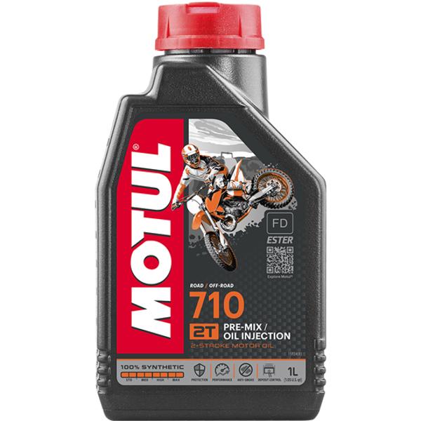 HUILE MOTEUR 2T MOTUL 710 (1L) HUILE MOTUL MOTEUR 2T 710 (1L) origine MOTUL -DISPO