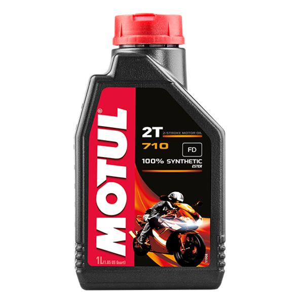 HUILE MOTEUR MOTUL 710 2T (1L) 104034 - Huile MOTUL 710 2T - 1L origine MOTUL -DISPO
