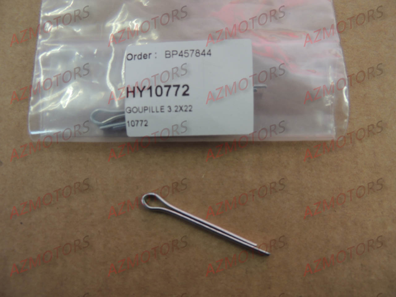 GOUPILLE 3.2X22 HYTRACK  origine hytrack -DISPO