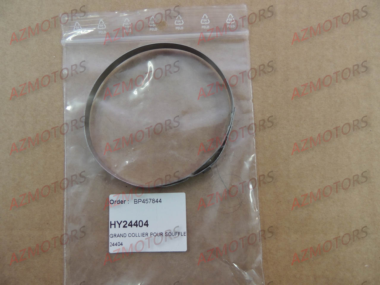 GRAND COLLIER POUR SOUFFLET HYTRACK  origine hytrack -DISPO