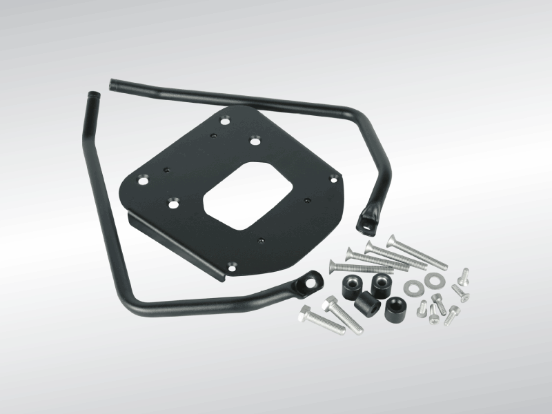 SUPPORT TOP CASE MOVIE S AFI ( noir givré ) SUPPORT TOP CASE MOVIE S AFI ( noir givré  origine KYMCO 