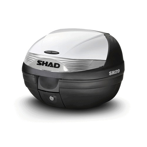 FIN DE SERIE - CAPOT ARGENT DE COUVERCLE TOP CASE SH 29 KYMCO FIN DE SERIE - CAPOT ARGENT DE COUVERCLE TOP CASE SH 29 KYMCO origine KYMCO -DISPO