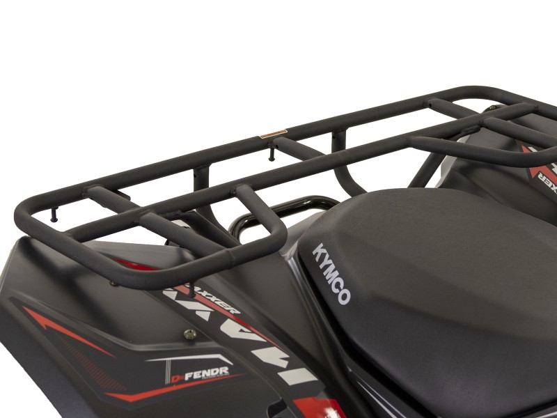 PORTE PAQUET ARRIERE (NOIR MAT GIVRE) KYMCO PORTE PAQUET ARRIERE (NOIR MAT GIVRE) (Kymco) origine KYMCO -DISPO