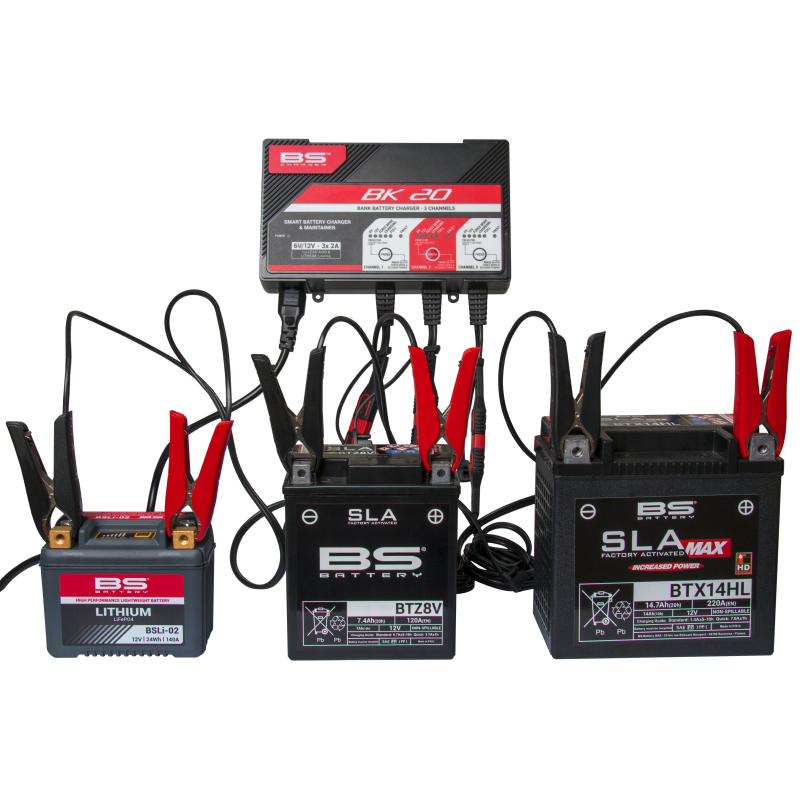 BK20 -CHARGEUR DE BATTERIE 3 VOIES (6/12V 3 x 2A)  KYMCO BK20 -CHARGEUR DE BATTERIE 3 VOIES (6/12V 3 x 2A)  KYMCO origine AZMOTORS -DISPO