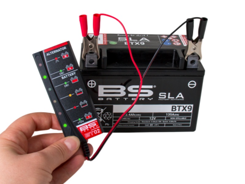 BT02 - BATTERY & ALTERNATOR TESTER  KYMCO BT02 - BATTERY & ALTERNATOR TESTER origine KYMCO -DISPO