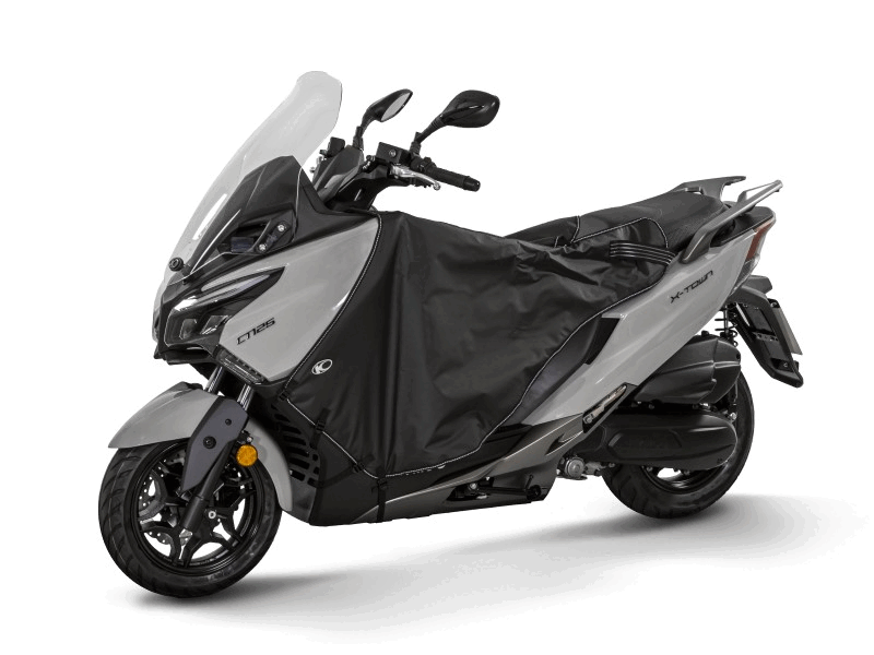 TABLIER KYMCO X-TOWN CT 125/300  KYMCO 	TABLIER DE PROTECTION ETANCHE DOOBLE 8 X-TOWN CT 125/300 KYMCO origine KYMCO -DISPO