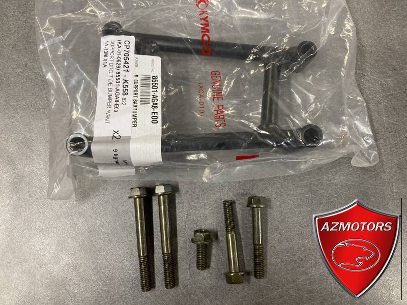SUPPORT DROIT DE BUMPER AVANT  Pour MXU 700 EPS T3b KYMCO KIT SUPPORT DROIT DE BUMPER AVANT Pour (KA-01-0628) origine KYMCO -DISPO