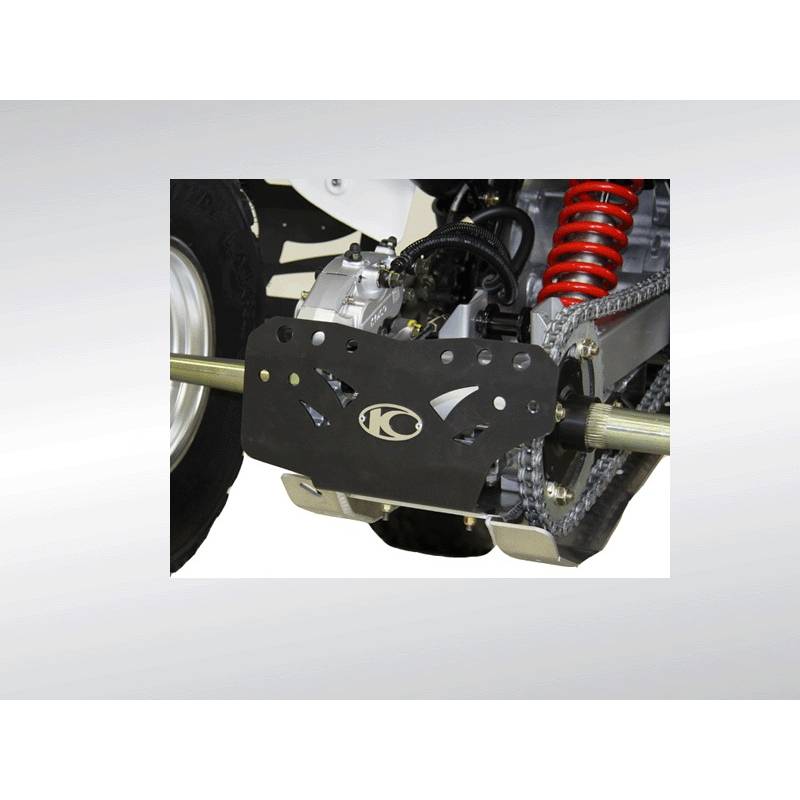 BUMPER AR ALU NOIR MAXXER 300 T3B (necessite le sabot KA-01-0682) KYMCO BUMPER ARRIERE ALU NOIR MAXXER 300 T3B origine KYMCO -DISPO