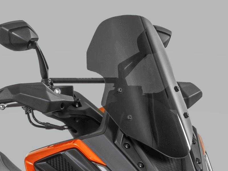 PARE BRISE  MEDIUM CLAIR DTX-360 KYMCO PARE BRISE MEDIUM CLAIR SCOOTER KYMCO DTX-360 origine KYMCO -DISPO