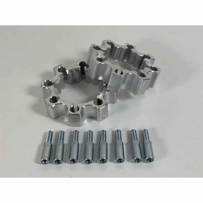 JEU ELARGISSEURS ALU 35mm 4*110 / 4*115 JEU ELARGISSEURS ALU 35mm 4*110 / 4*115 origine KYMCO -DISPO
