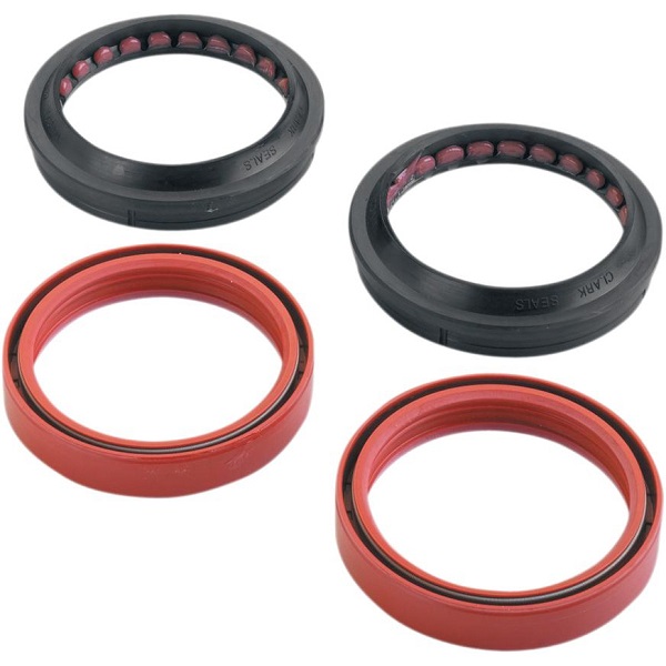 KITS DE JOINTS SPY DE FOURCHE AVEC CACHE-POUSSIERE 0407-0095 - KITS DE JOINTS SPY DE FOURCHE AVEC CACHE-POUSSIERE Diam 43mm XTRAINER origine BETA 