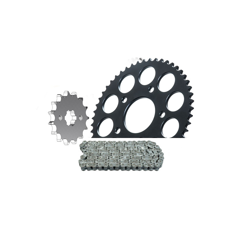 KIT CHAINE (STANDARD) MASAI 125 FURIOUS 14X51/428H KIT CHAINE MOTO MASAI 125 FURIOUS 14X51/428H (STANDARD)  origine MASAI 