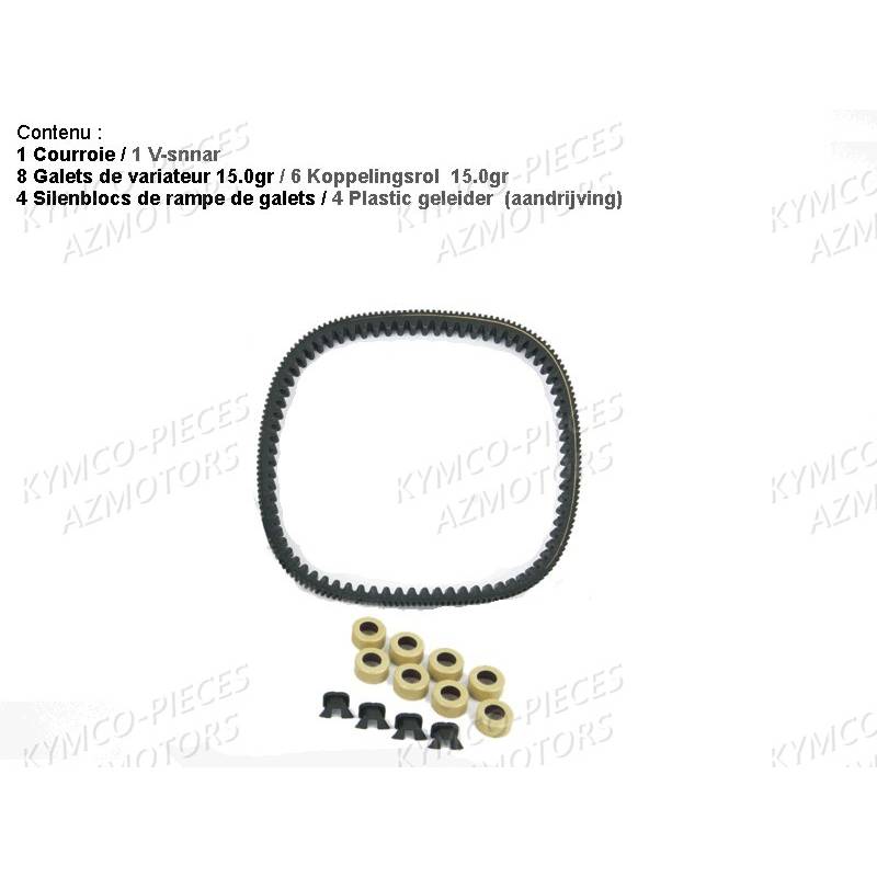 SET ENTRETIEN TRANSMISSION MXU 500/550 IRS  origine kymco -DISPO