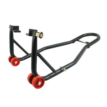 LEVE/BEQUILLE MOTO STAND P2R ARRIERE UNIVERSEL RENFORCE ACIER NOIR AVEC FIXATIONS CAOUTCHOUC + FIXATIONS CROCHET (LONG 80mm - LARG 50mm - HAUT 33mm) LEVE/BEQUILLE MOTO STAND P2R ARRIERE UNIVERSEL RENFORCE ACIER NOIR AVEC FIXATIONS CAOUTCHOUC + FIXATIONS CROCHET (LONG 80mm - LARG 50mm - HAUT 33mm) origine AZMOTORS -DISPO