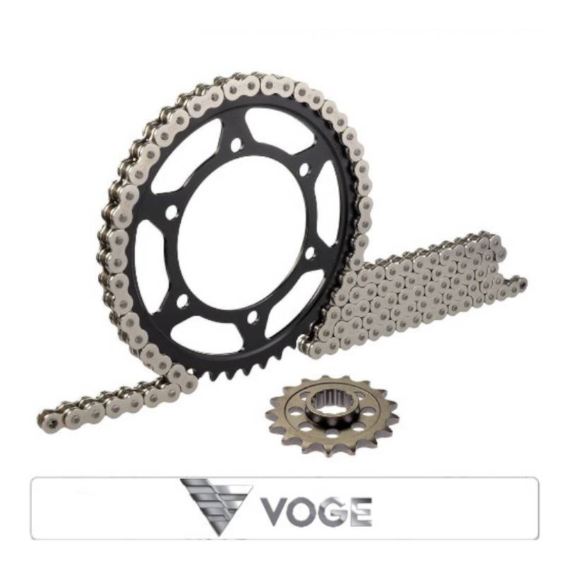 KIT CHAINE MOTO VOGE 500 DS ET DSX  origine VOGE 