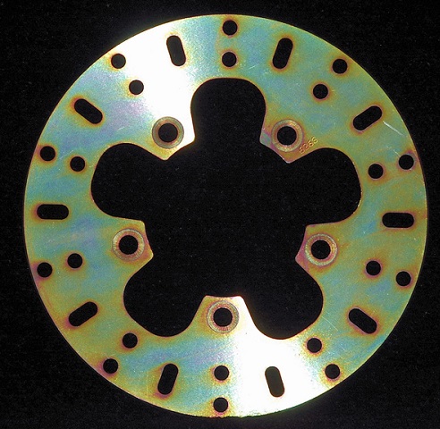 DISQUE DE FREIN ARRIERE (220 mm) EBC KYMCO 50/250/300
 DISQUE DE FREIN ARRIERE EBC DIA.EXT:220 mm DIA.INT:88,2 mm EP:4,0mm origine KYMCO 
