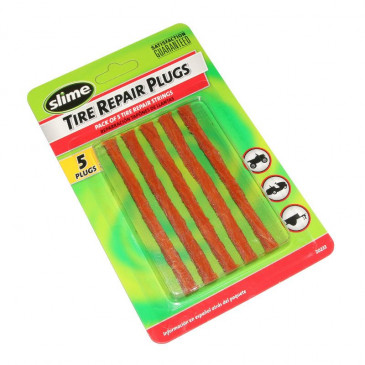 MECHE/TRESSE PNEU POUR TUBELESS MOTO/SCOOTER/QUAD 100mm (BOITE DE 5) -SLIME- MECHE/TRESSE PNEU POUR TUBELESS MOTO/SCOOTER/QUAD 100mm (BOITE DE 5) -SLIME- origine U_RIDE 