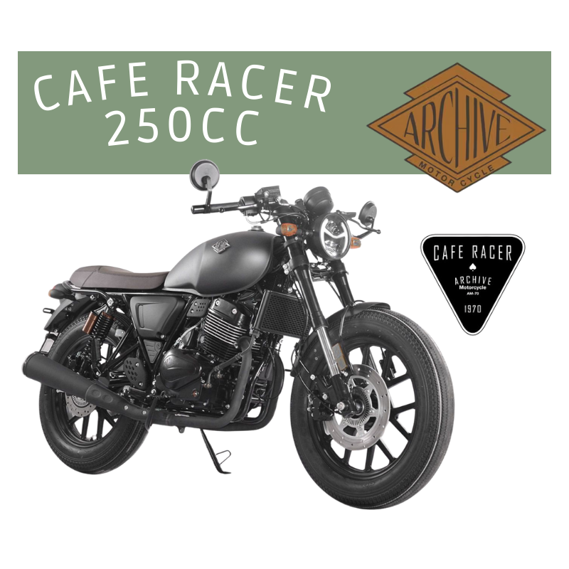 Pieces Motos 250 CAFE RACER Schéma des pièces ARCHIVE 250 CAFER RACER AM-70 origine ARCHIVE 