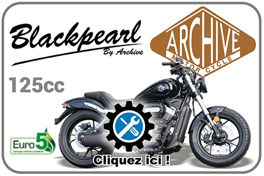 PIECE ARCHIVE BLACKPEARL 125cc EURO5