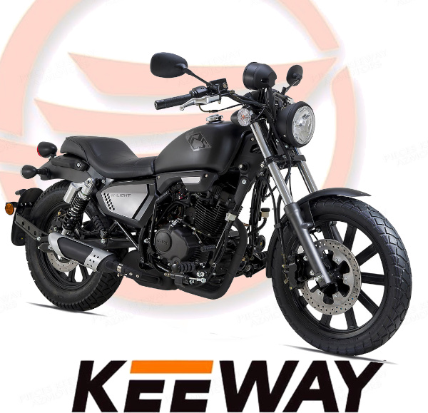 Pièces KEEWAY K-LIGHT 125 La K_LIGHT MOTO 125 KEEWAY, PIECES D'ORIGINE CONSTRUCTEUR origine KEEWAY 