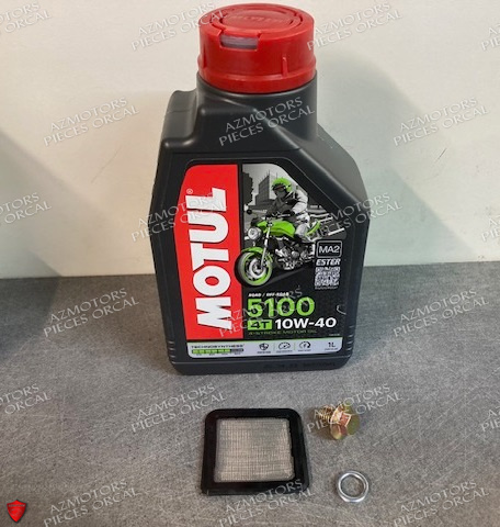 KIT VIDANGE MOTEUR ORCAL ASTOR/SIRIO/SPRINT ET HUILE MOTUL 5100 4T 10W-40 (1L) KIT VIDANGE MOTEUR ORCAL ASTOR/SIRIO/SPRINT ET HUILE MOTUL 5100 4T 10W-40 origine ORCAL -DISPO