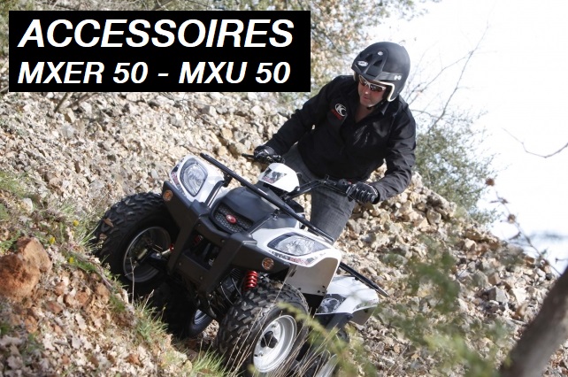 Accessoires MXER 50 et MXU 50 Pour QUAD KYMCO MXU 50 (CHASSIS RFBA1) ET MXER 50 origine KYMCO QUADS_JUNIORS 50CC