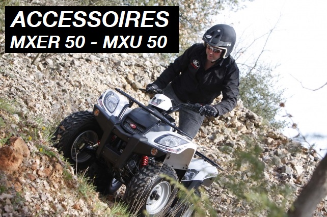 Pour QUAD KYMCO MXU 50 (CHASSIS RFBA1) ET MXER 50