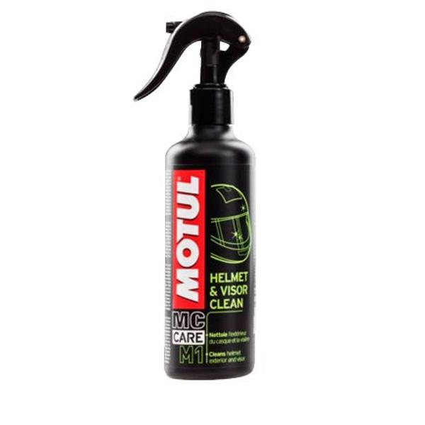 MOTUL M1 NETTOYANT EXTERIEUR CASQUE & VISOR CLEAN (PULVERISATEUR 250 ML) Nettoyant casque origine MOTUL 