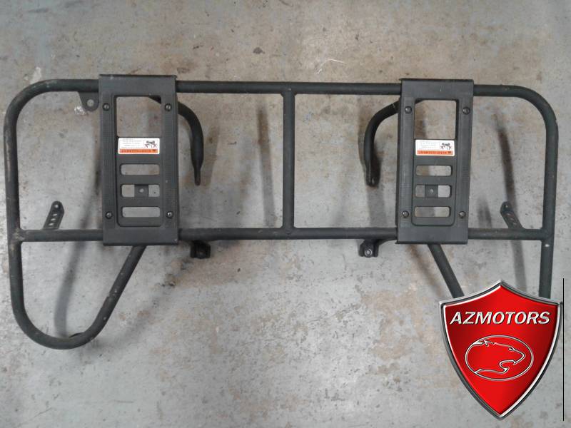 Porte paquet arriere noir 
Pour mxu 500
