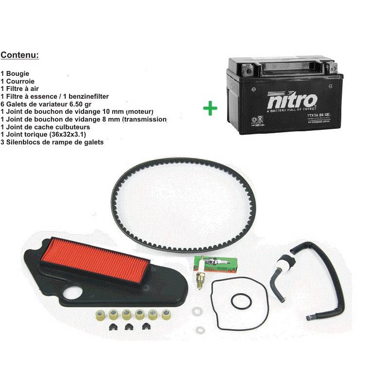 SET ENTRETIEN + BATTERIE (BTX7A-BS) AGILITY 50 12 /50RS 4T (E2 & E4)
Pièces d origine Kymco ,Kymco_Lux Officiel : références pour Agility, Maxxer, AK550, X-Town, DTX, CV3, et tous les modèles populaires. SET ENTRETIEN + BATTERIE (BTX7A-BS) AGILITY 50 12 /50RS 4T (E2 & E4)