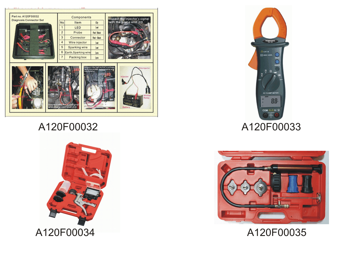 OUTILS DE DIAGNOSTIQUE OUTILS DE DIAGNOSTIQUE origine KYMCO 