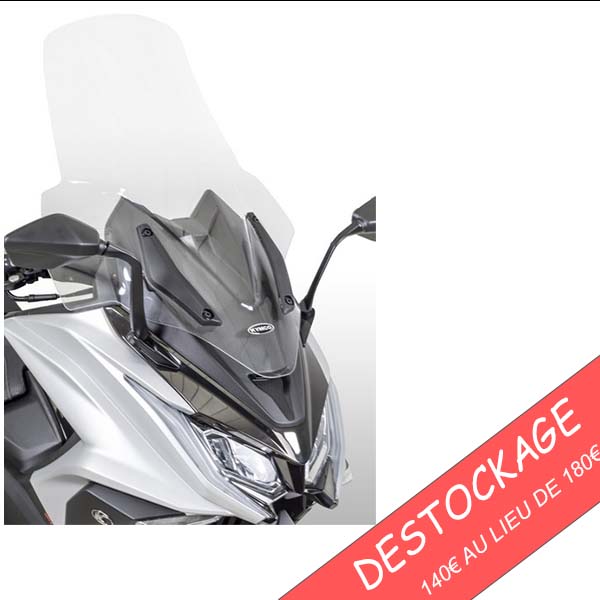 FIN DE SERIE - PARE BRISE GT GRAND MODELE AK 550 (+15 cm)  KYMCO KA-01-0502-PARE BRISE GT GRAND MODELE AK550 - DESTOCKAGE 140ttc au lieu de 180 origine KYMCO -DISPO