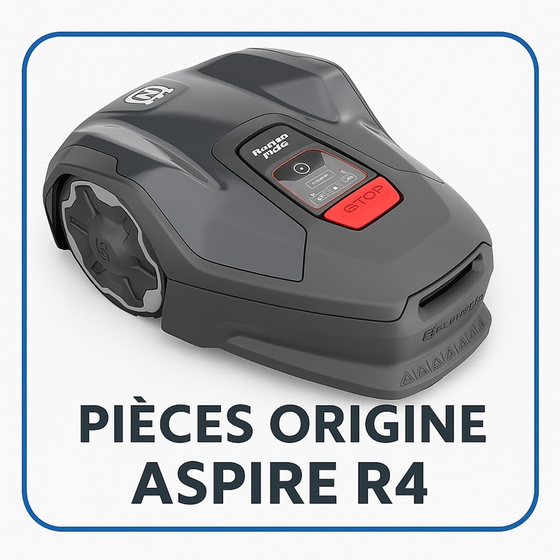 PIECES ASPIRE R4 ROBOT TONDEUSE HUSQVARNA PIECES ORIGINE Husqvarna Automower Aspire R4 origine HUSQVARNA -DISPO