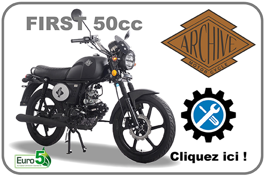 PIECE ARCHIVE FIRST 50 EURO5 PIECES ORIGINE MOTO FIRST 50 EURO5 origine ARCHIVE MOTO 