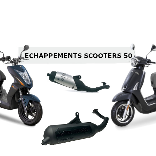 POT D ECHAPPEMENT SCOOTERS 50 Découvrez un large Catalogue d'Echappements, Retrouvez toutes les grandes Marques de POT d'Echappem origine KYMCO 