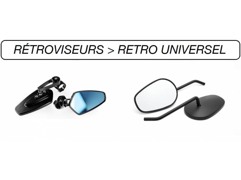 RETROVISEURS Universel  origine AZMOTORS 