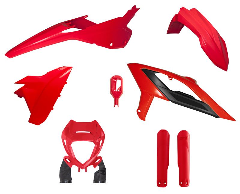 KIT PLASTIQUE RTech 6 Pieces BETA RR 2T/4T (2023) KIT PLASTIQUE 6 Pieces BETA RTech origine BETA -DISPO