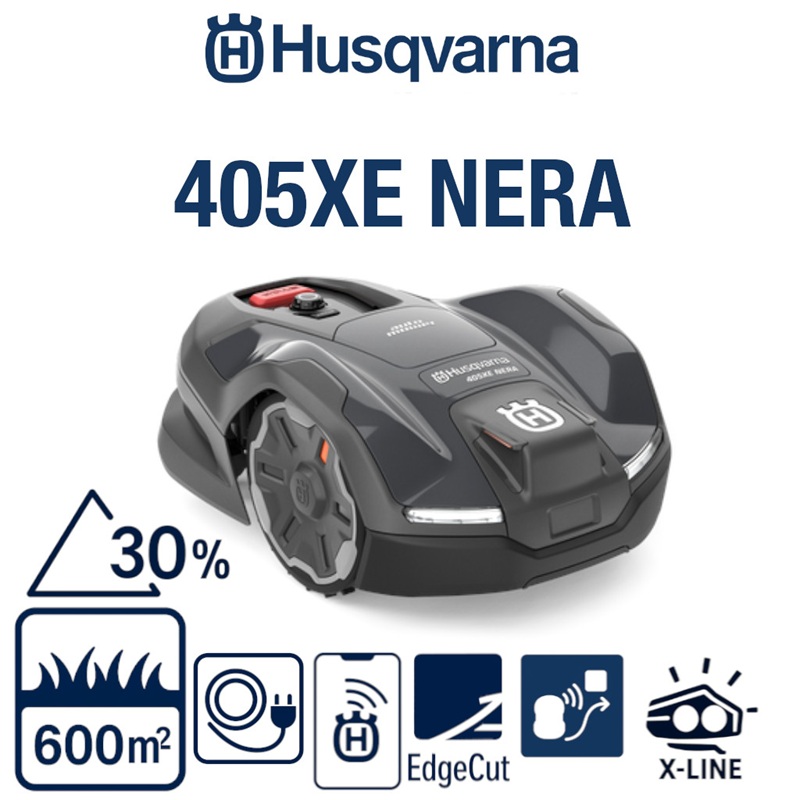 ROBOT TONDEUSE 405XE NERA Husqvarna Automower 405XE NERA : Le Meilleur Robot Tondeuse pour Petits Jardins – Navigation Avanc origine HUSQVARNA -DISPO