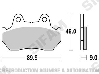 Plaquettes-Kyoto-SEMI METAL
Référence : S1044N
 Freinage / Plaquettes
Kyoto - Plaquettes
Référence : S1044N
Marque : Kyoto
Désignation : Plaquette Kyoto SEMI METAL origine AZMOTORS 