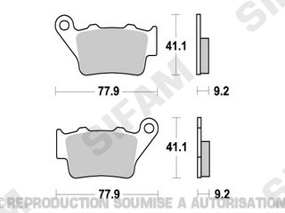 Plaquettes-Kyoto-SEMI METAL
Référence : S1080
 Freinage / Plaquettes
Kyoto - Plaquettes
Référence : S1080
Marque : Kyoto
Désignation : Plaquette Kyoto SEMI METAL origine AZMOTORS 