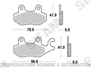 Plaquettes-Kyoto-SEMI METAL
Référence : S1085
 Freinage / Plaquettes
Kyoto - Plaquettes
Référence : S1085
Marque : Kyoto
Désignation : Plaquette Kyoto SEMI METAL origine DAELIM 