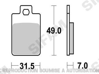 Plaquettes-Kyoto-SEMI METAL
Référence : S1101
 Freinage / Plaquettes
Kyoto - Plaquettes
Référence : S1101
Marque : Kyoto
Désignation : Plaquette Kyoto SEMI METAL origine AZMOTORS 